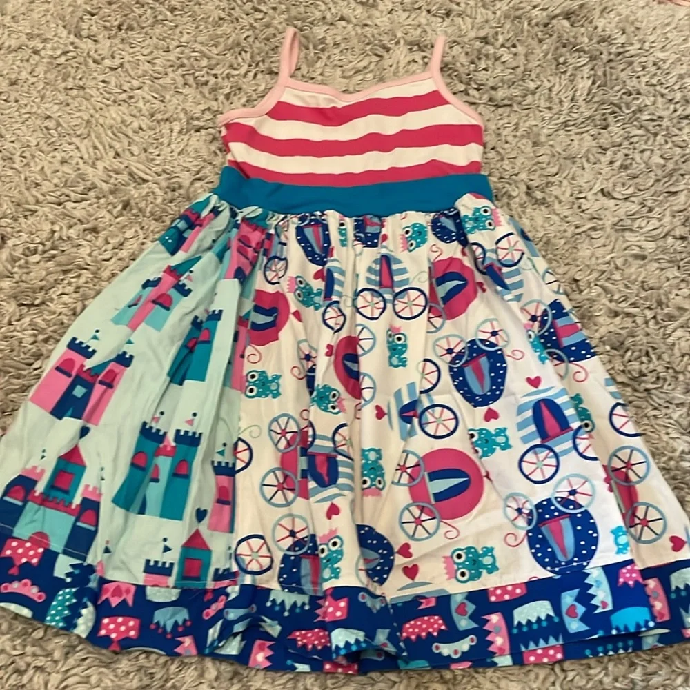 K Pea Princess Coach & Castle Dress, Size 6